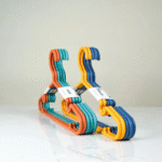 YOMH 5 Piece Clothes Hanger Set Multicolor