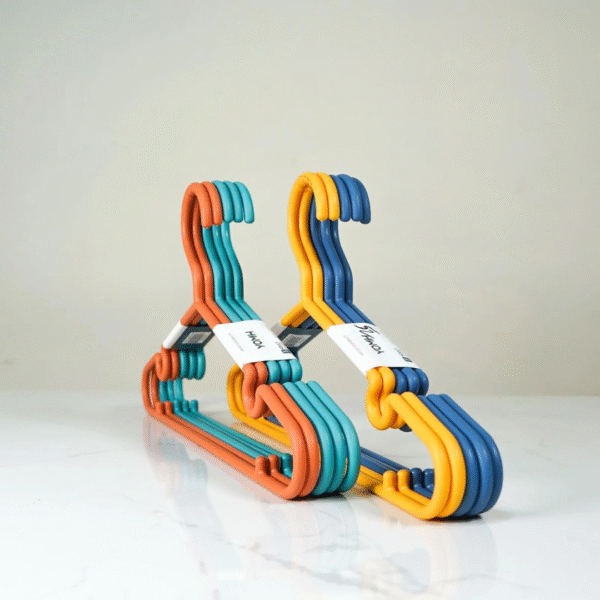 YOMH 5 Piece Clothes Hanger Set Multicolor