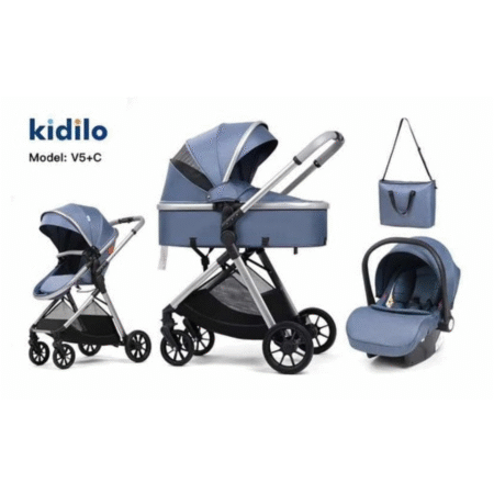 kidilo V5+C Baby Stroller and Car seat