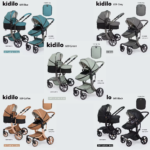 Kidilo High Landscape Portable Baby Stroller J609+C