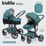Kidilo High Landscape Portable Baby Stroller J609+C