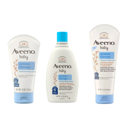 Aveeno Baby Eczema Therapy Moisturizing Cream , 141g,206g,341g