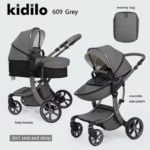 Kidilo High Landscape Portable Baby Stroller J609+C