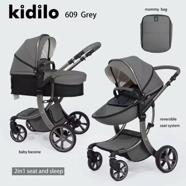 Kidilo High Landscape Portable Baby Stroller J609+C