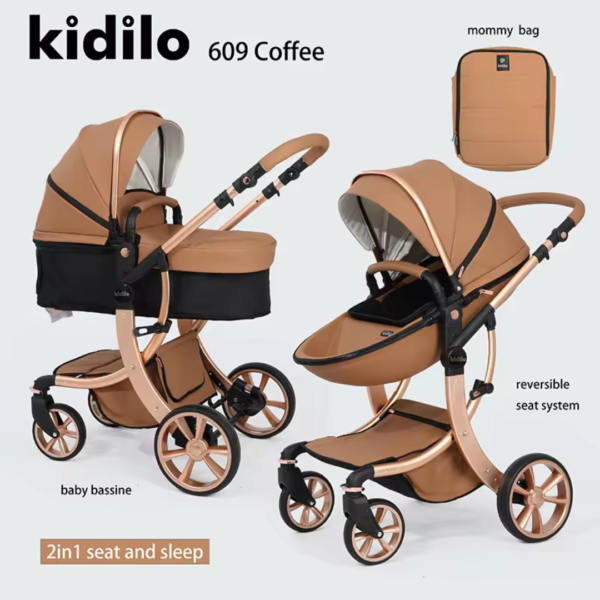 Kidilo High Landscape Portable Baby Stroller J609+C