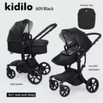 Kidilo High Landscape Portable Baby Stroller J609+C
