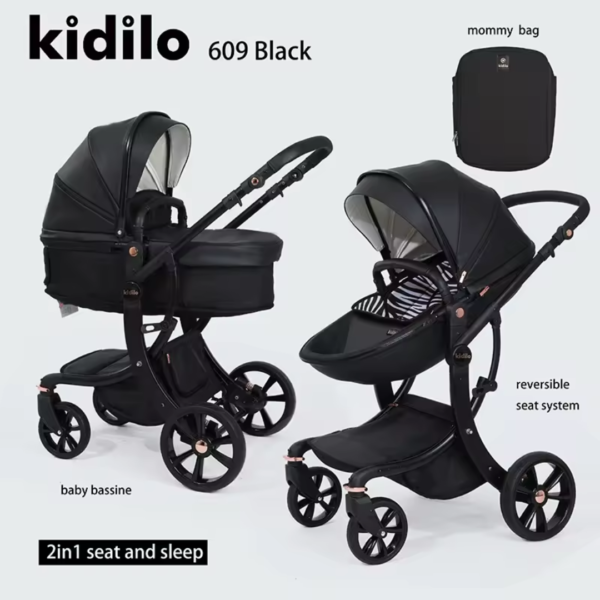 Kidilo High Landscape Portable Baby Stroller J609+C