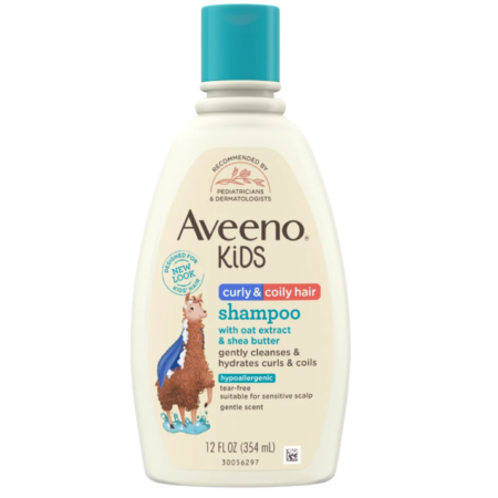 Aveeno Kids Curly and Coily Hair Shampoo 354ml